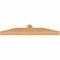 Ekena Millwork Portland Smooth Timber Gable Bracket, Western Red Cedar, 60"W x 10"H x 5 1/2"D x 5 1/2"F, 4/12 Pitch GBW060X10X0606POR00SWR - alternate 5